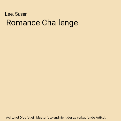Romance Challenge