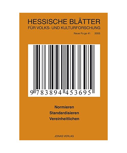 Normieren, Standardisieren, Vereinheitlichen
