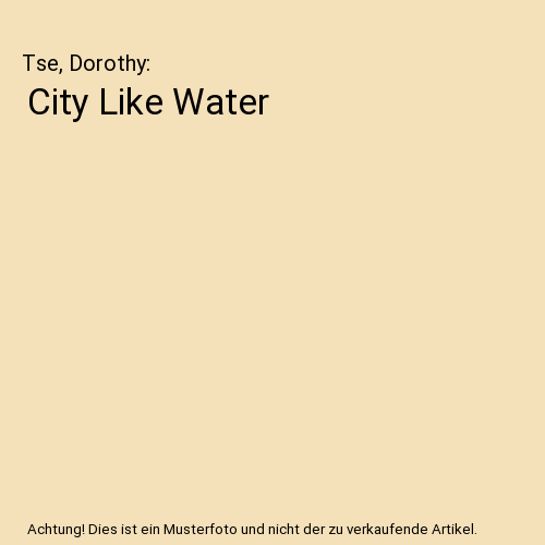 City Like Water