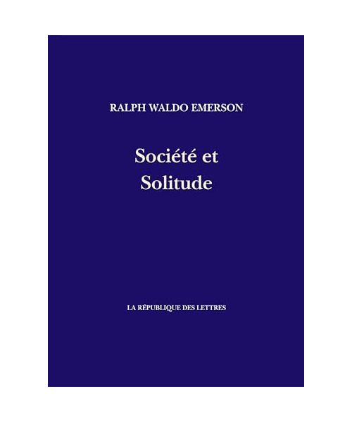 Société et Solitude