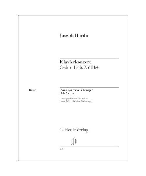 Konzert für Klavier (Cembalo) und Orchester G-dur Hob. XVIII:4