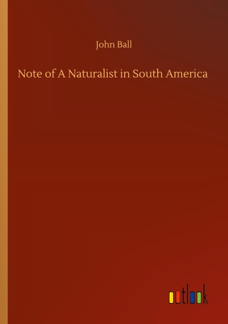 Note of A Naturalist in South America