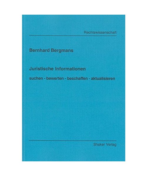 Juristische Informationen