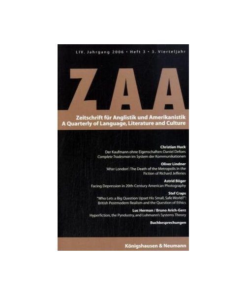 A Quaterly of Language, Literature and Culture