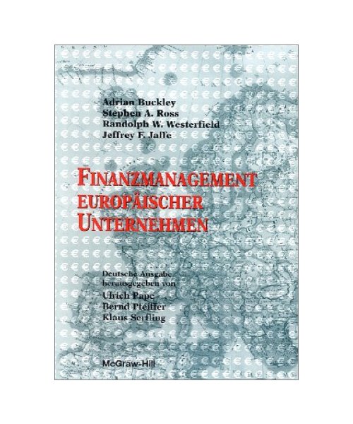 Finanzmanagement Europäischer Unternehmen