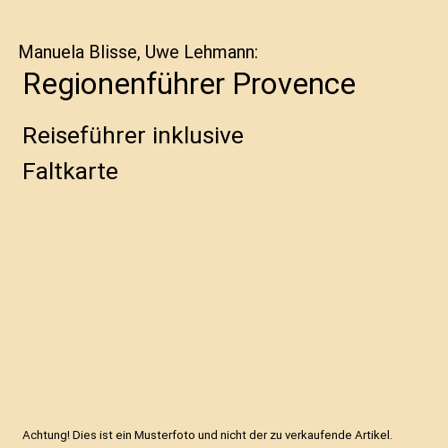 Regionenführer Provence
